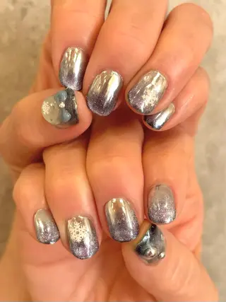 ネイル ちゅるんネイル🎀 Yuriのネイルデザイン