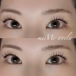 マツエク・マツパ meMe anela AIのマツエク・マツパデザイン