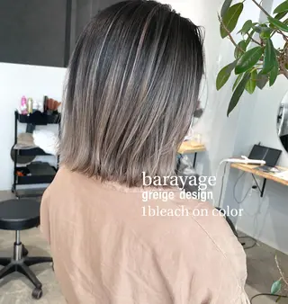 ミディアム 岸川 恭子のヘアスタイル