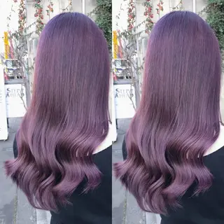 ロング カラー ブリーチ無しダブル カラー🦕まどかのヘアスタイル