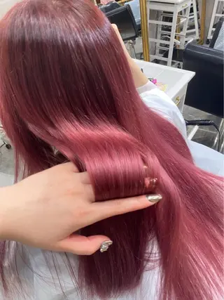 ミディアム カラー SHURI❤️‍🔥 中/韓mix ♡のヘアスタイル