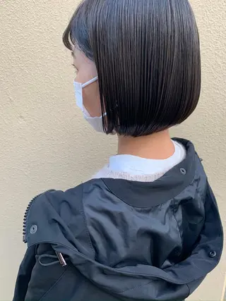 ミディアム 田中 亜沙美のヘアスタイル