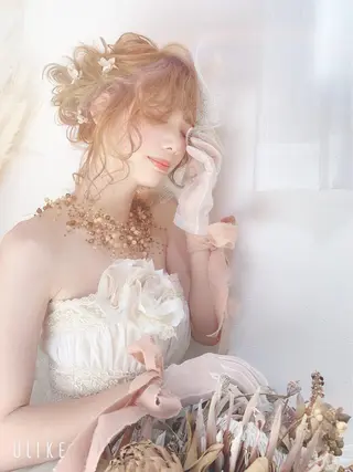 ロング ヘアアレンジ Achieve 三ノ宮のヘアスタイル