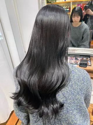 ロング カラー ヘアアレンジ 及川 咲花のヘアスタイル