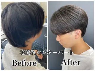 ミディアム メンズ beautystadium529所属・高橋 裕利のヘアスタイル