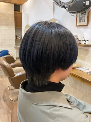 ショート カラー メンズ カット特化型 美容師/栗本のヘアスタイル