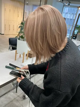 ミディアム LA.MIU★ Mayuのヘアスタイル