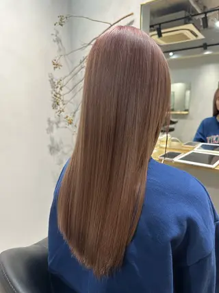 ロング カラー ウェーブパーマ/ レイヤー/齋藤大貴のヘアスタイル