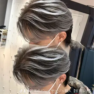 カラー メンズ 外国人風カラー職人 レオのヘアスタイル