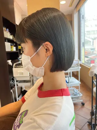 ショート 浦和Lond 山本賢人のヘアスタイル
