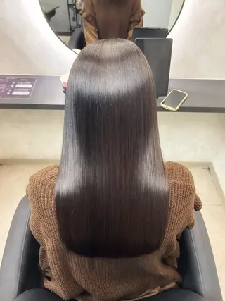 セミロング 新宿/美髪矯正 髪質改善/韓国風山本のヘアスタイル