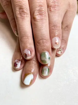 ネイル 園 あゆみのネイルデザイン