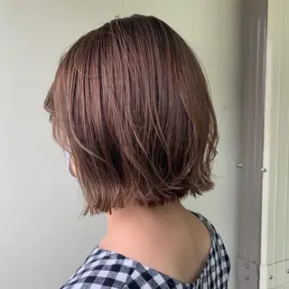 ショート 韓国ﾍｱ&ｼｮｰﾄ ボブ💜桑原のヘアスタイル