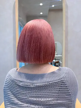 ショート カラー 阿久津真衣 似合わせカットのヘアスタイル