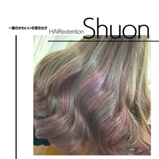 ロング カラー パーマ extentionspace Shuon所属・KITTY 立川のネイルデザイン