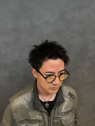 メンズ 豊洲メンズカット 宮崎大弥のヘアスタイル