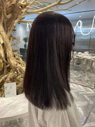 セミロング カラー 🧁はるひ/ ZEST八王子🟡のヘアスタイル