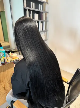 ロング 中瀬愛梨 /河原町/ハイトーンのヘアスタイル