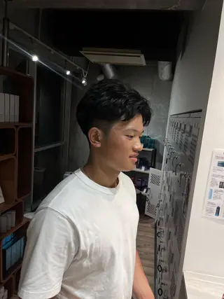 パーマ メンズ fifth 柏崎功真のヘアスタイル
