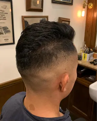 ショート メンズ HIROGINZA ヒロ銀座 青山所属・マツオ リュウホウ🐉のヘアスタイル