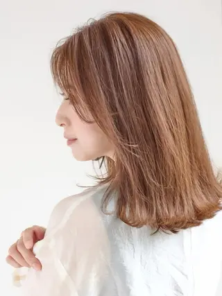 カラー 久野 咲来のヘアスタイル