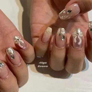 ネイル alya grace 上野/韓国ネイルのネイルデザイン