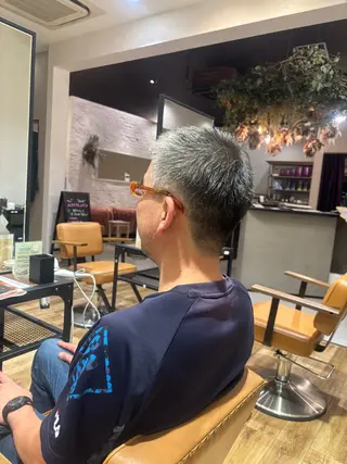 メンズ Rudder 牛嶋のヘアスタイル