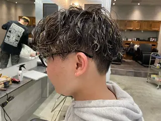 ショート パーマ メンズ FM【エフエム】HAVANA所属・💈圧倒的メンズ特化 明大前美容師💈のヘアスタイル