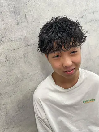 ショート パーマ メンズ limit🦄副店長 髪質改善KOUHEIのヘアスタイル