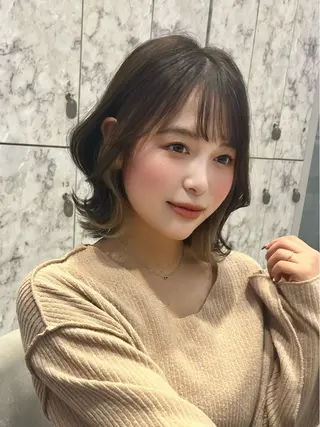 ショート Loom.by Sea【ルーム バイ シー】所属・松本元也✂️新宿 韓国風ボブ/ショートのヘアスタイル