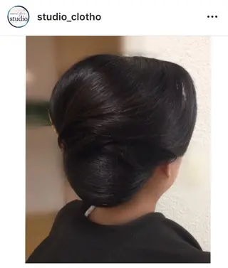 ヘアアレンジ 京都.祇園セットサロン:スタジオ ヒロ【Studio hiro】所属・ヒロ(hiro) •スタジオヒロのヘアスタイル