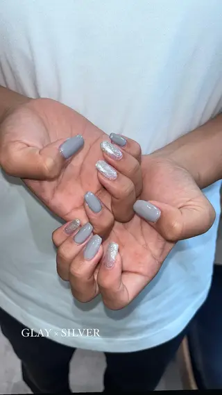 ネイル レイヤー/手書きネイ ルCOCORO 🎀のネイルデザイン