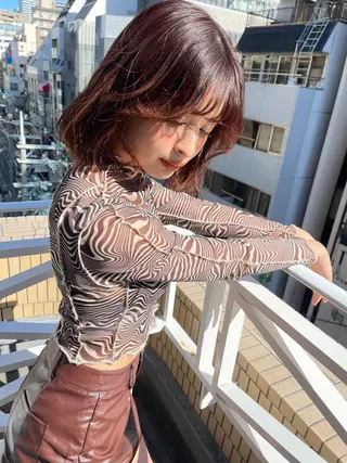 ミディアム 韓国 / 中国ヘア 🦋Noniのヘアスタイル