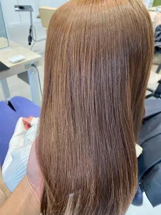 ロング カラー かずや🍀/髪質改善 /艶髪カラー/眉毛のヘアスタイル