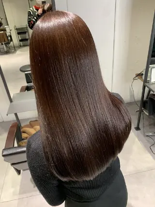 ロング カラー 村里 大輔のヘアスタイル