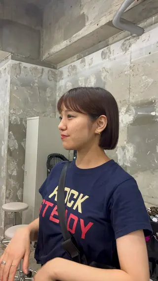 ショート くりーわ🌰 ゆいなのヘアスタイル