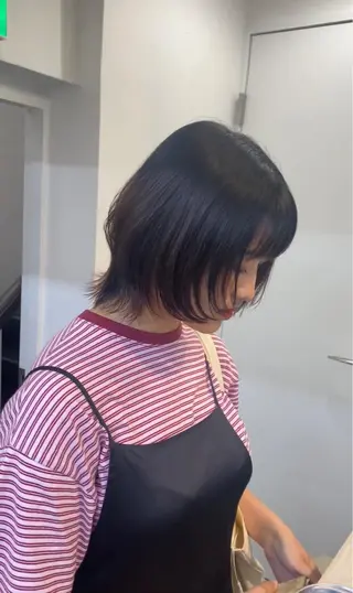 ショート sunc所属・レイヤーカット ワンホンヘアそうたのヘアスタイル