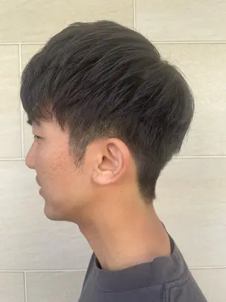 メンズ 透明感/ハイトーン ／暖色カラー🍓のヘアスタイル