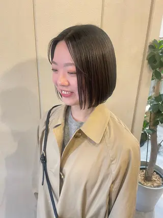 ショート ニュアンスヘア /透明感🪽AYAのヘアスタイル