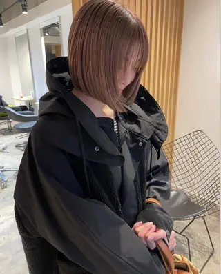 ミディアム カラー 透明感カラー🫧 CHIHIROのヘアスタイル
