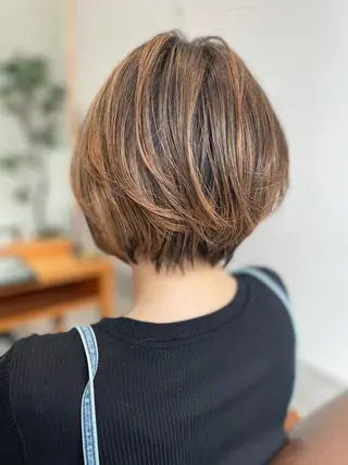 ショート 河内 元伸のヘアスタイル