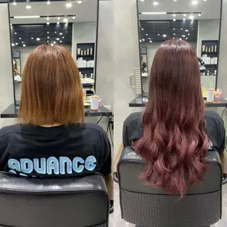 ロング カラー ヘアアレンジ ar+ ❤︎ maiのヘアスタイル