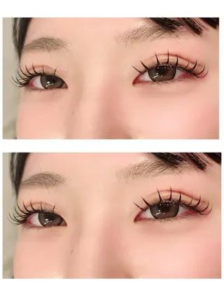 マツエク・マツパ シュガーレイ所属・バインドロック🦋 アンドヘルシーのマツエク・マツパデザイン