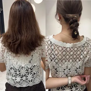 ミディアム 韓国モテhair🍑 momoのヘアスタイル