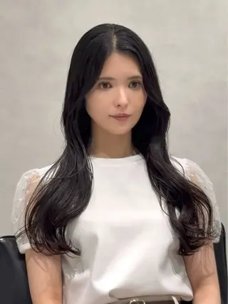 ロング 梅田　似合わせ特化 稲葉利也斗のヘアスタイル