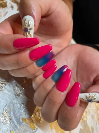 ネイル ネイリスト ❄️ユキ(店長)❄️のネイルデザイン