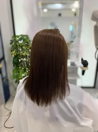 セミロング パーマ 相武台ショート特化 💐川崎希💐のヘアスタイル