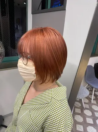 ミディアム カラー jill by gisel＿奥家のヘアスタイル