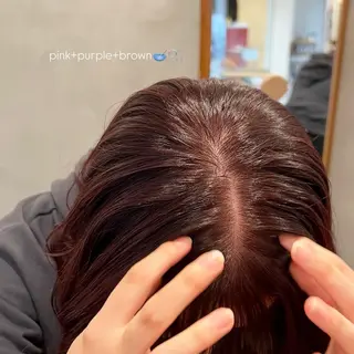 ミディアム カラー 🩰暖色/おベージュ /ayano🥣🫧のヘアスタイル