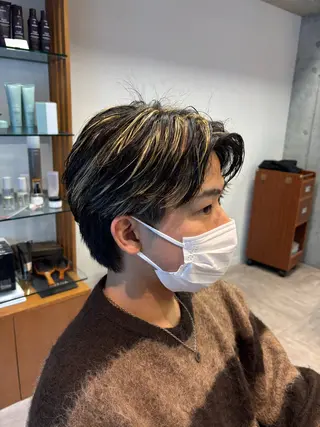 パーマ メンズ PANOLA下北沢所属・PANOLA下北沢 中川夢菜のヘアスタイル